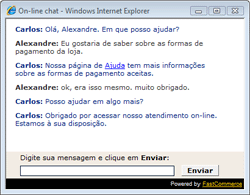 Atendimento on-line