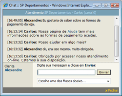Atendimento on-line