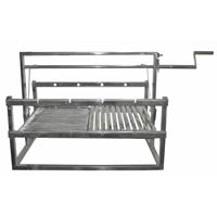 Grill Elevatório para Churrasqueira com vidro