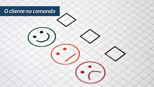 O cliente no comando - Pesquisa de satisfação O cliente no comando - Pesquisa de satisfação